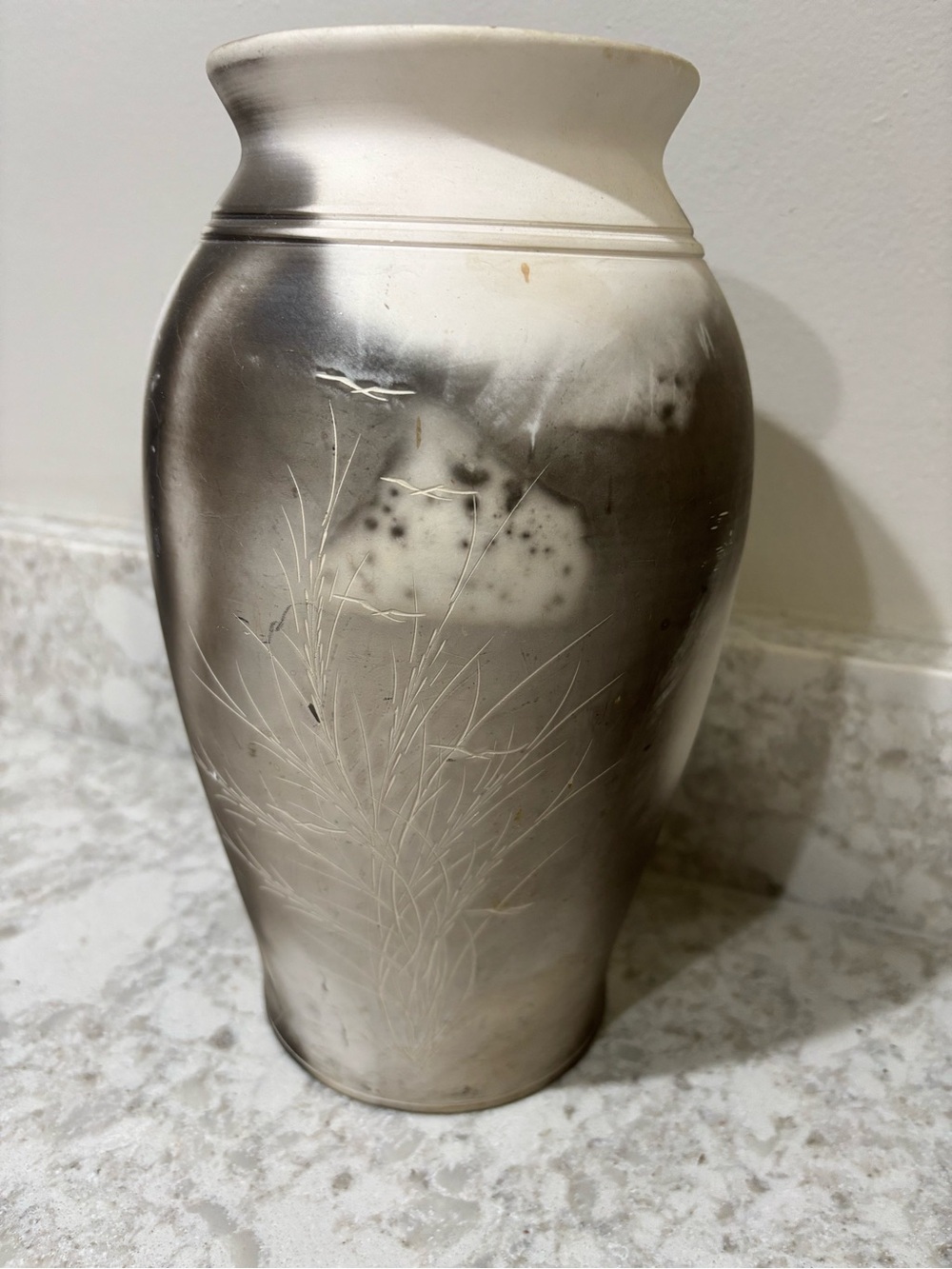 Neutral Toned Decorative Ceramic Vase